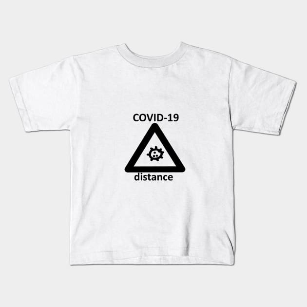 distance Kids T-Shirt by Pirino